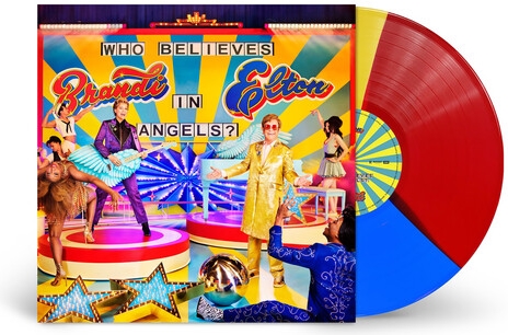 Elton John / Brandi Carlile - Who Believes In Angels? (Red/Yellow/Blue Tri Colour Vinyl)
