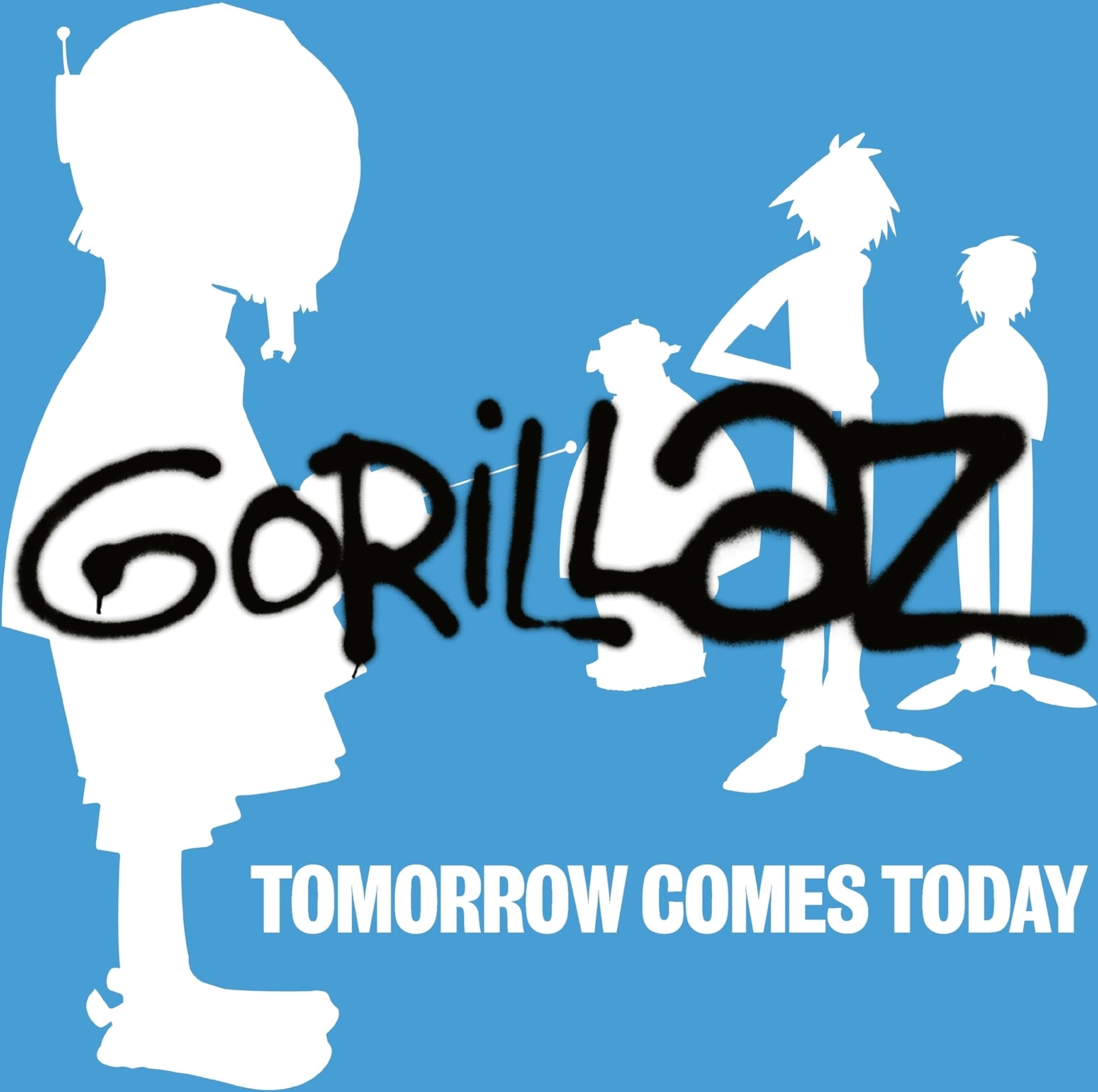 Gorillaz - Tomorrow Comes Today (White/Blue Colour In Colour Vinyl)
