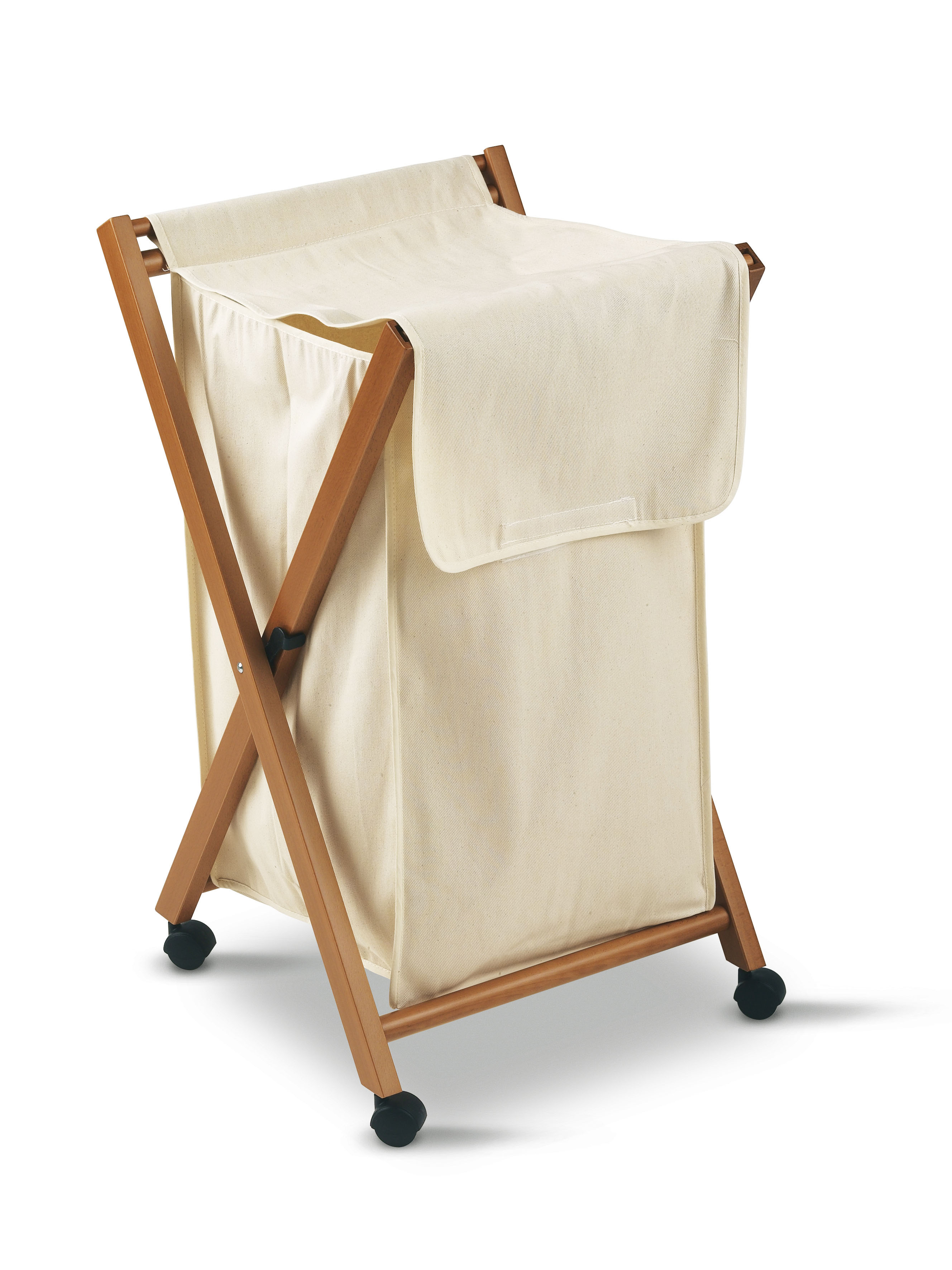 WÄSCHEKORB BANNY FARBE KIRSCHE