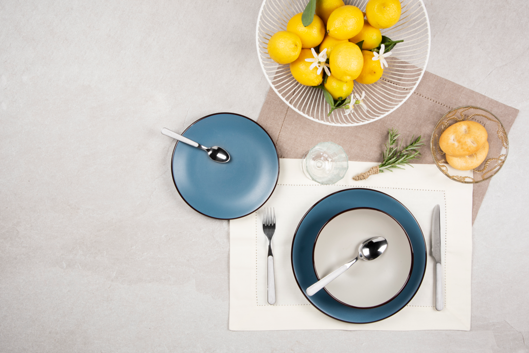 TAFELSERVICE 18 TEILIG BLUE MOON 