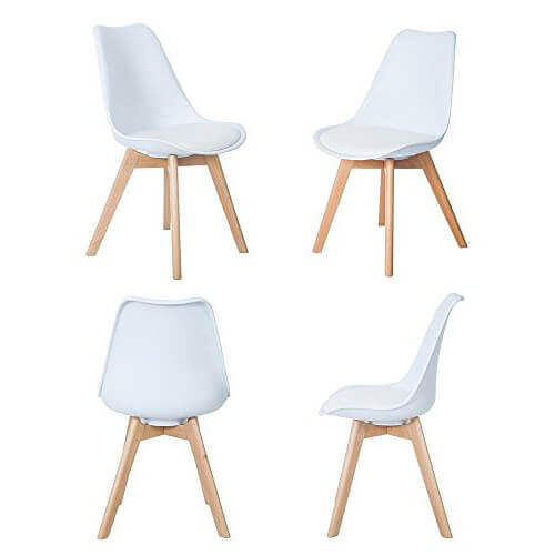 SEDIA MARSIGLIA BIANCA SET 4 PZ 