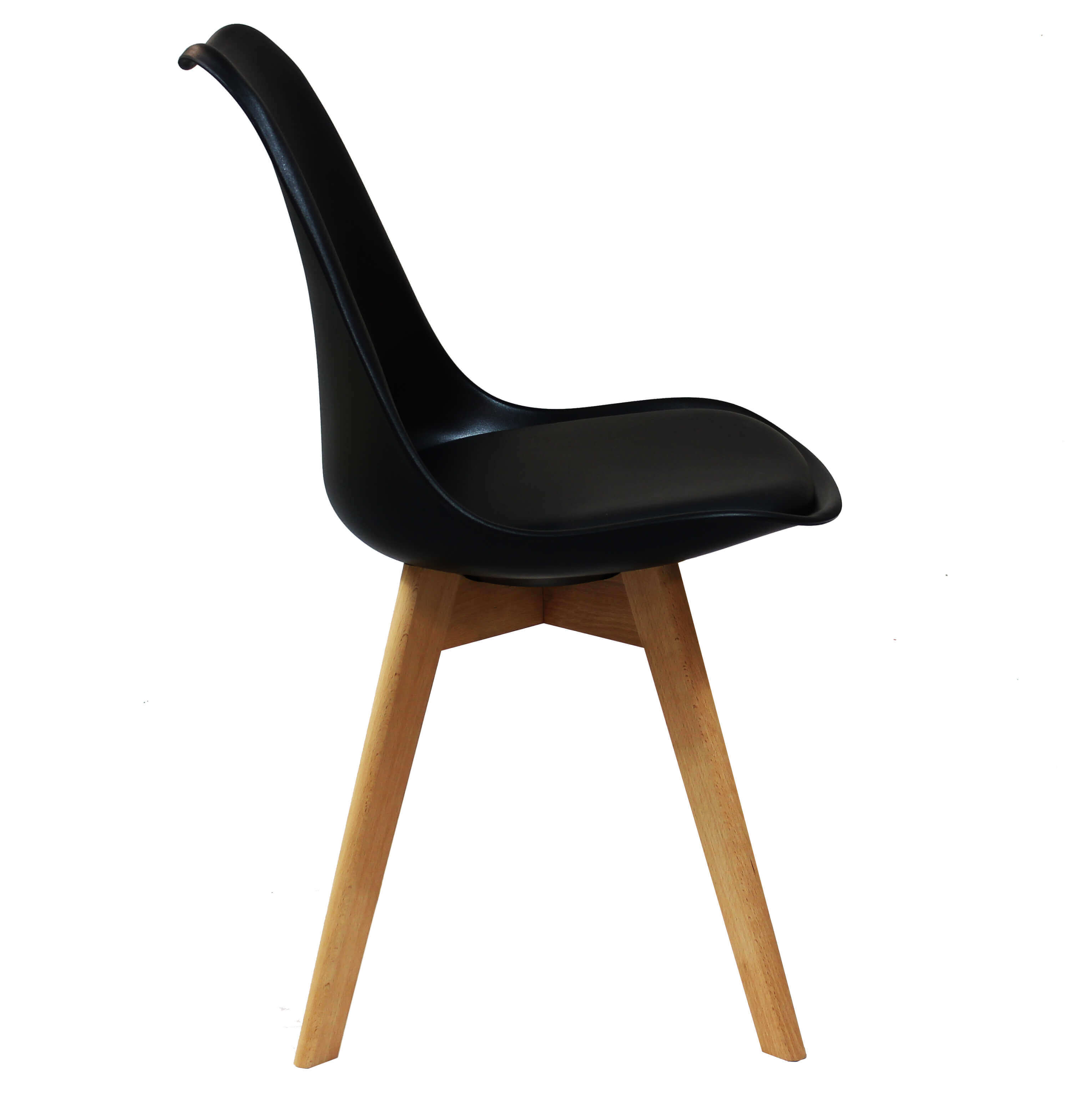 SEDIA MARSIGLIA NERA SET 4 PZ