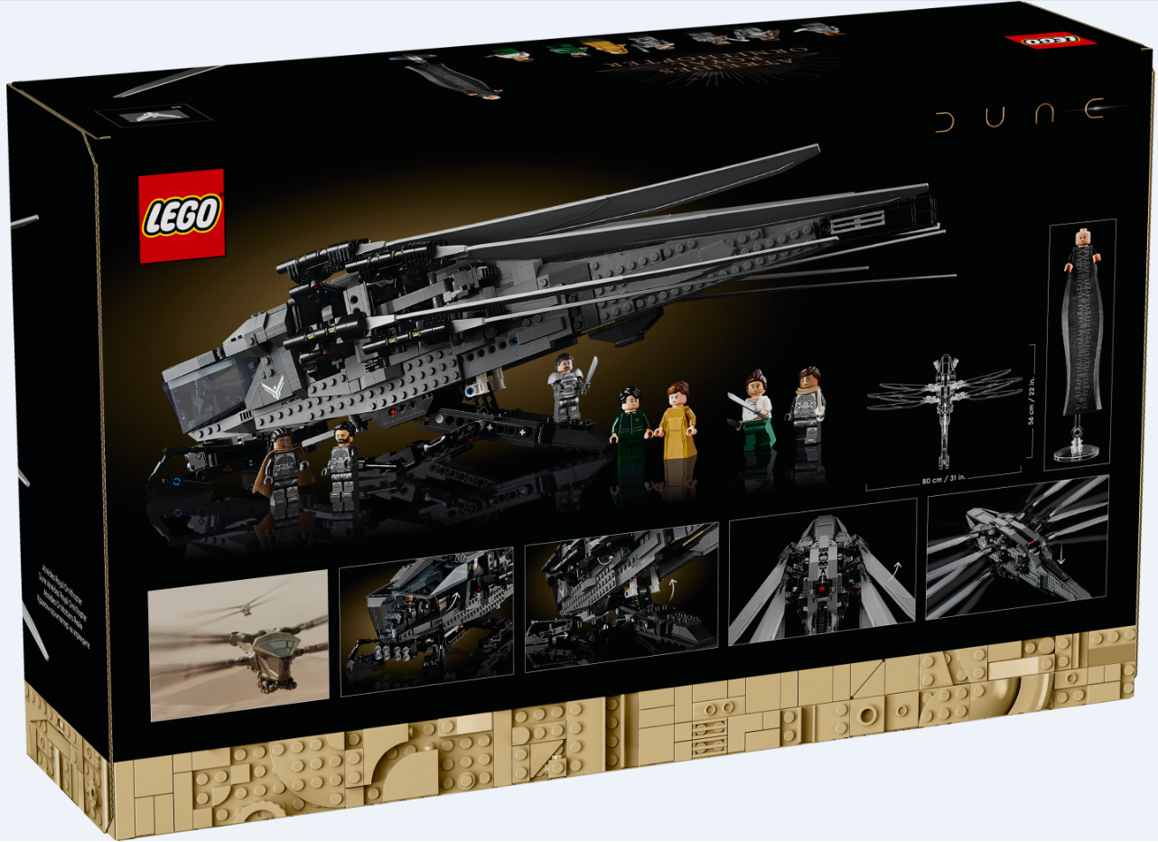 LEGO DUNE ATREIDES ROYAL ORNITHOPTER