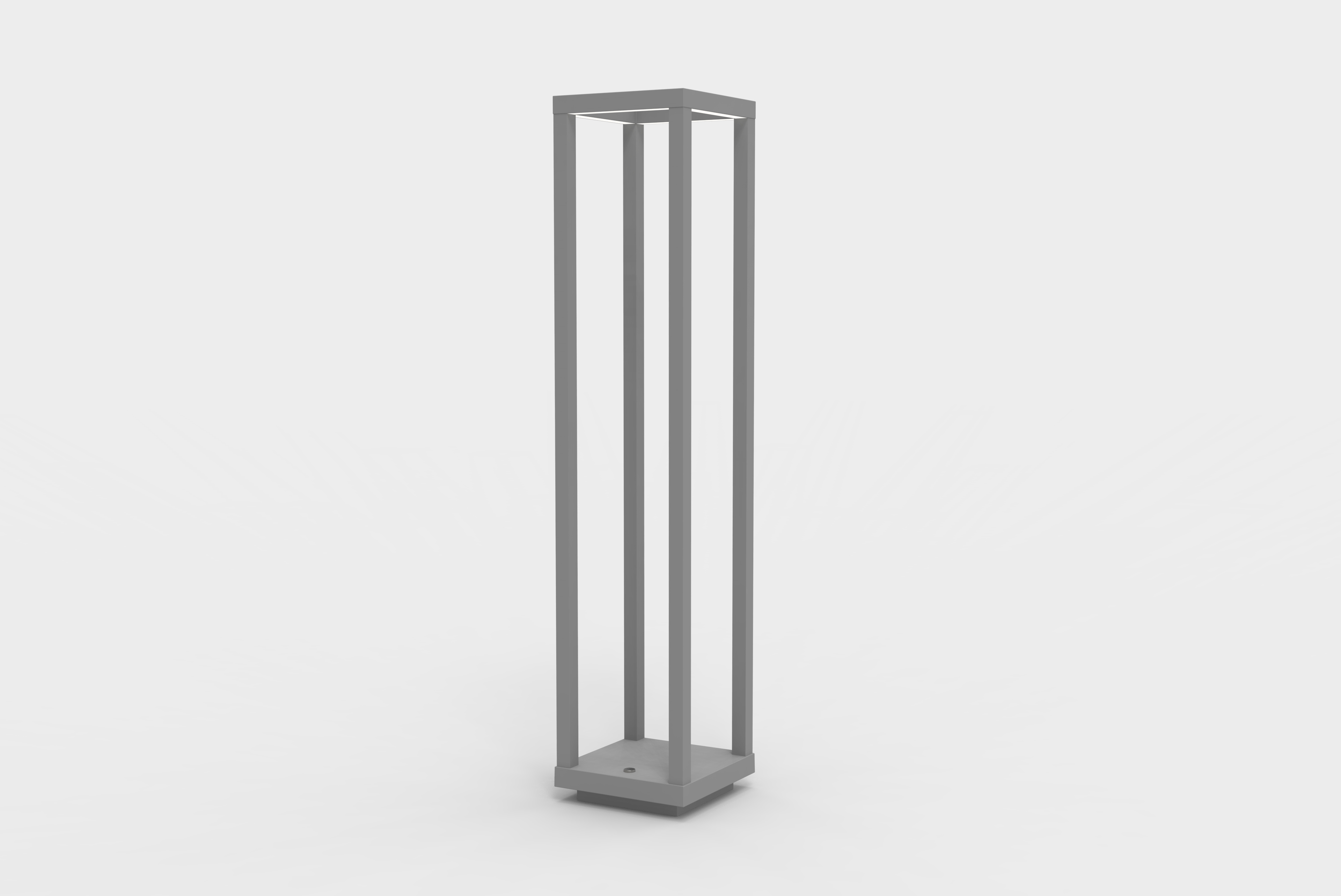 LAMPADA LED RICARICABILE GRIGIA