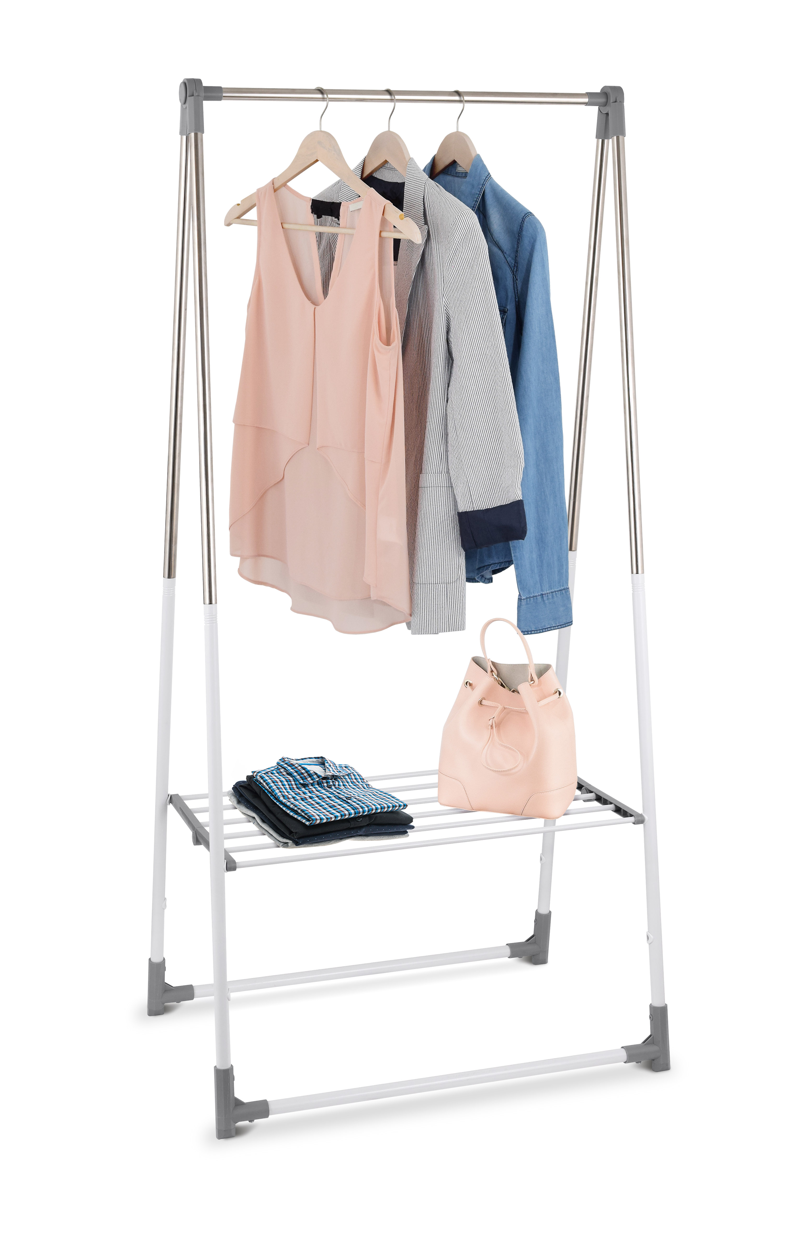 KLAPPBARER KLEIDERSTÄNDER 105 X 43,5 X 165 CM