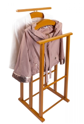 KLEIDERSTÄNDER MAXI BUCHE KIRSCHBAUMFARBEN