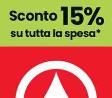 -15% su tutta la spesa