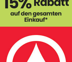 -15% su tutta la spesa