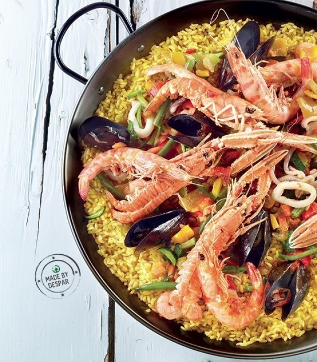 Paella Alla Valenciana Con Riso Integrale Despar Tribù