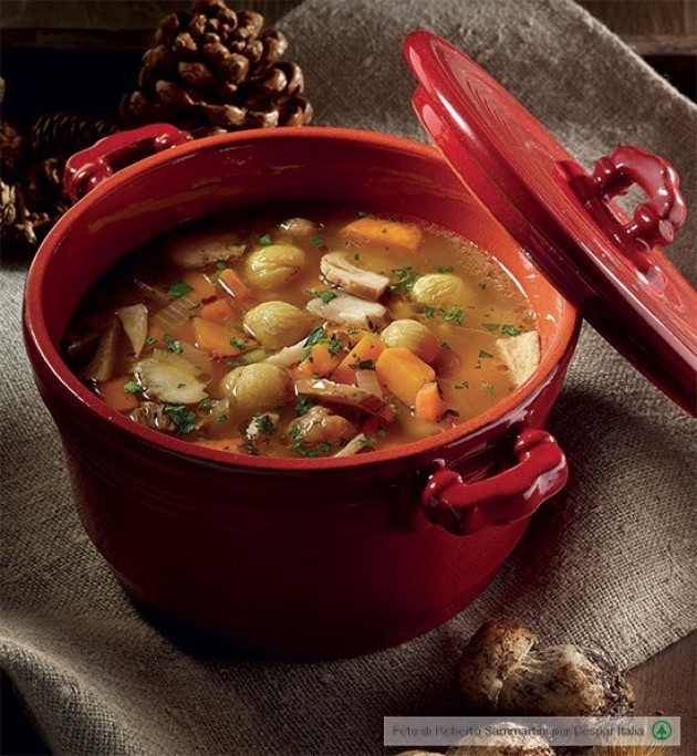 Zuppa di castagne, funghi porcini e zucca Despar Tribù
