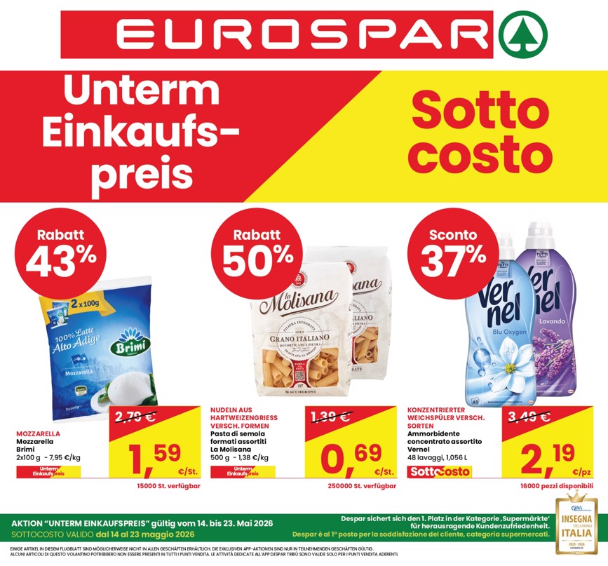 Supermercato a Vipiteno in Via Ing. K. Lindner, 1