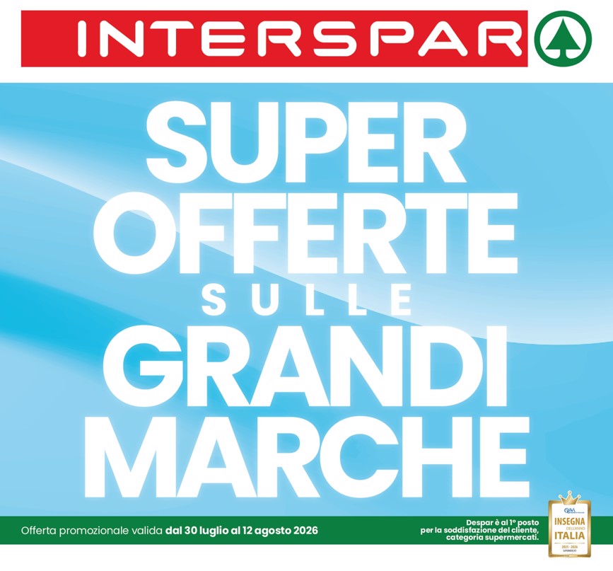 Super Offerte sulle Grandi Marche