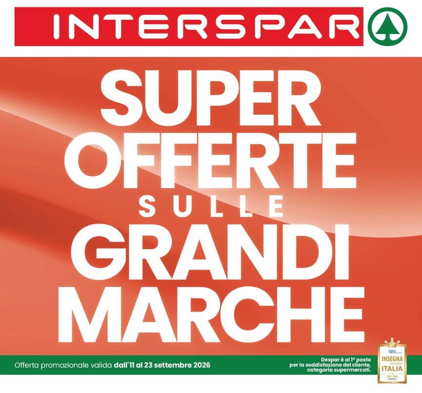 Super Offerte sulle Grandi Marche