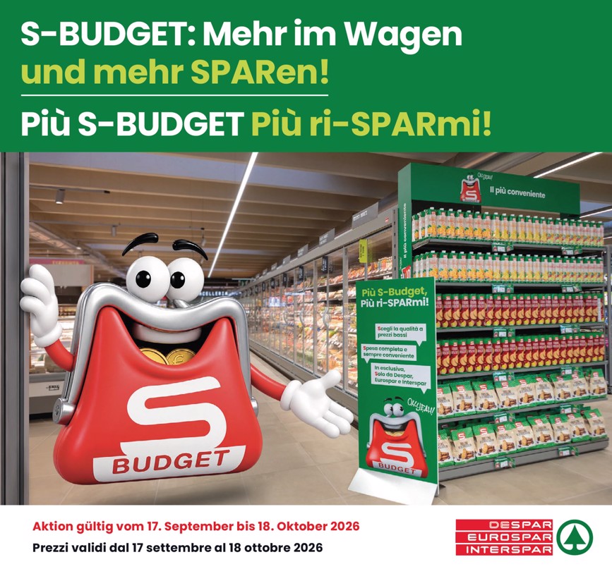 Catalogo S-Budget