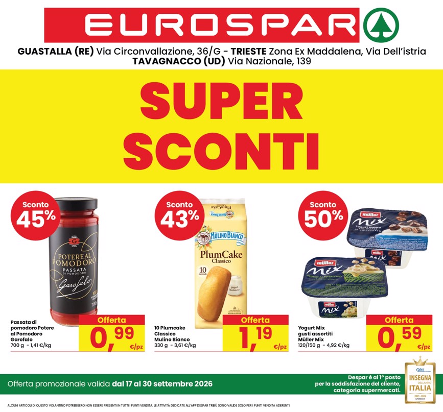 Prossimo volantino