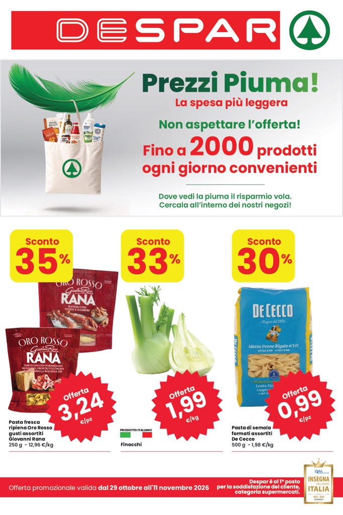 Prossimo volantino