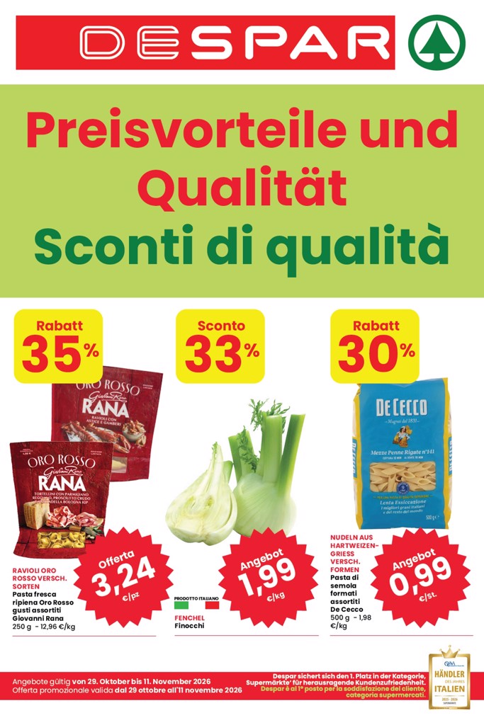 Prossimo volantino