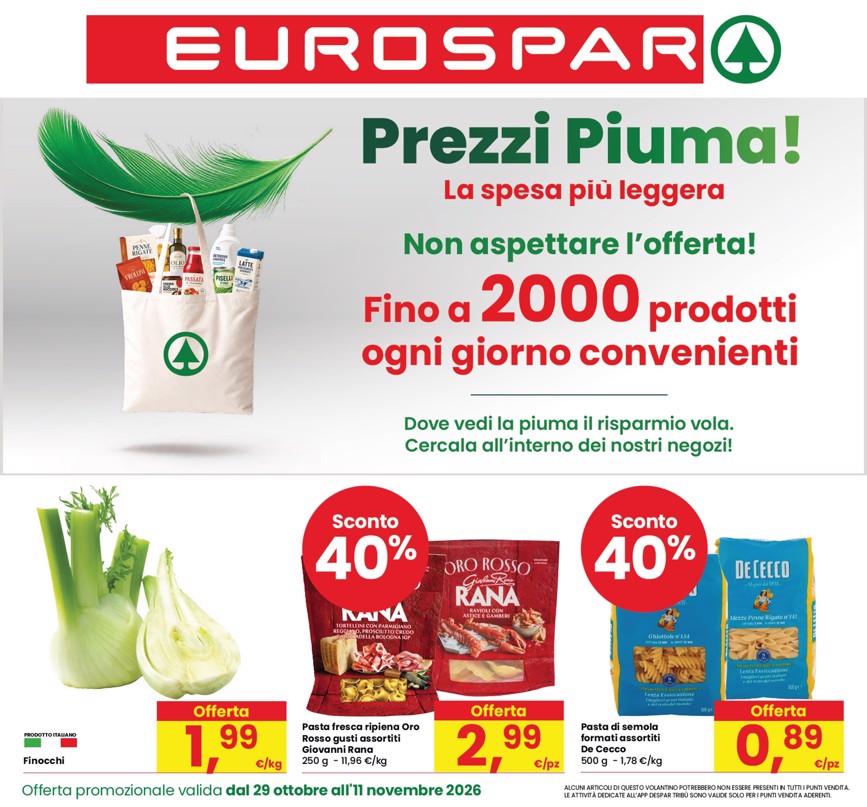 Prossimo volantino