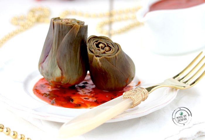 Carciofi in salsa aromatica