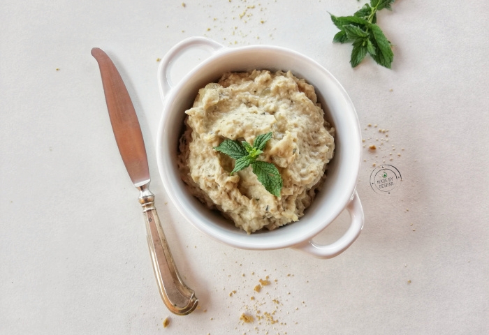 Caviale di melanzane e menta