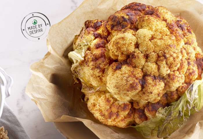 Cavolfiore al cartoccio con paprica e limone