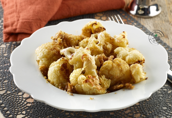 Cavolfiori gratinati con briciole speziate