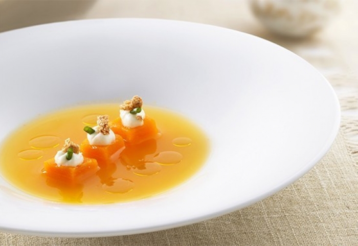 Consommé di zucca