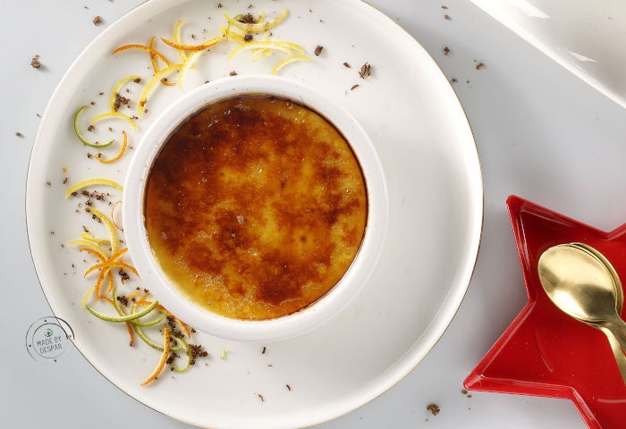 Crema catalana agli agrumi