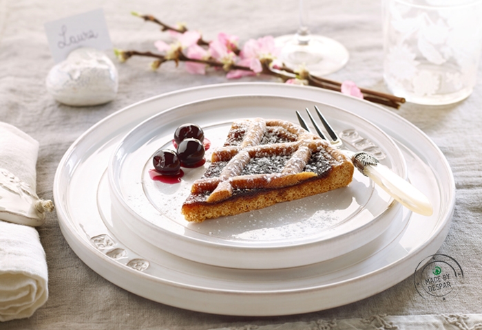 Crostata alla composta di ciliegie