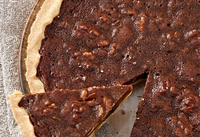 Crostata alla crema di caffè e noci