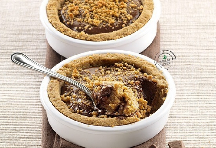 Crostatine alle pere e cioccolato