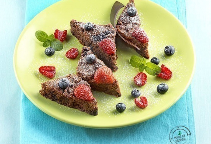 Farfalle al cocco e cioccolato