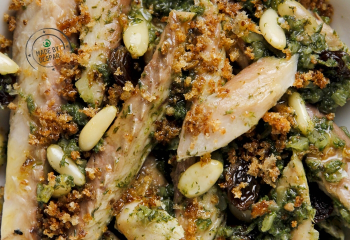 Filetti di sgombro alla palermitana