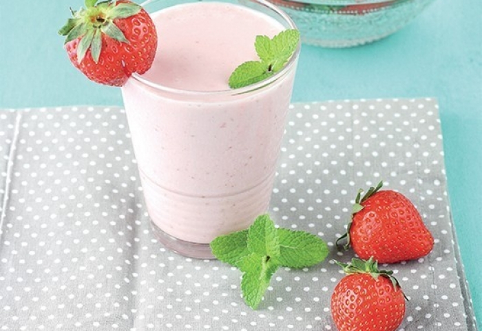 Frappè alla fragola