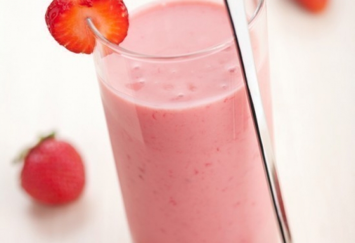 Frappè con gelato alla vaniglia