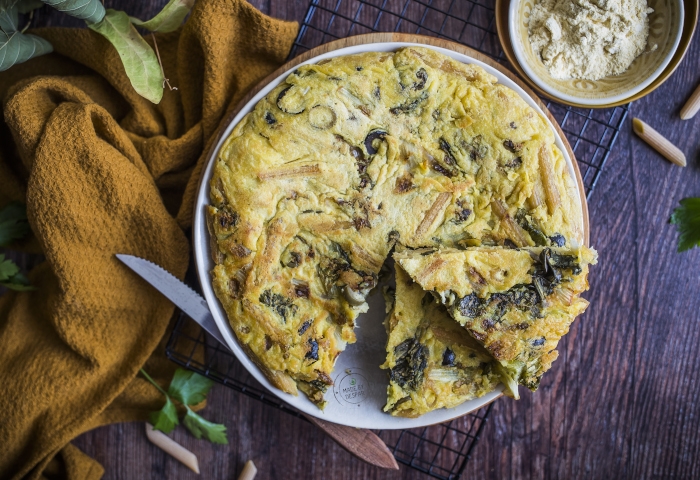Frittata di pasta senza uova
