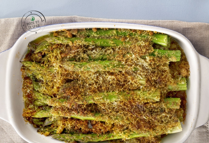 Gratin di asparagi alla paprica