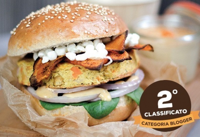 Hamburger di ceci, farro e quinoa