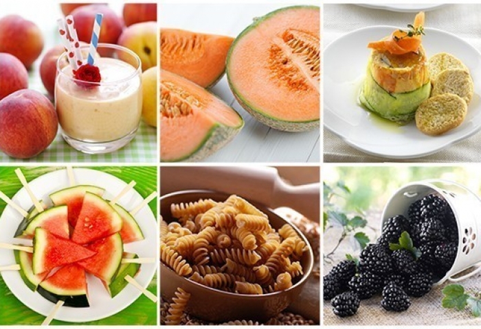 Il menu da spiaggia