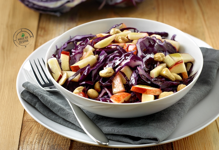 Insalata di cavolo viola e mela