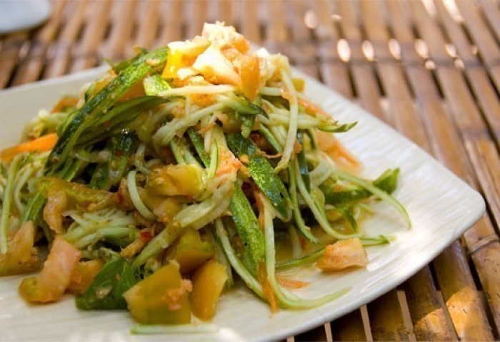 Insalata di melone e verdure