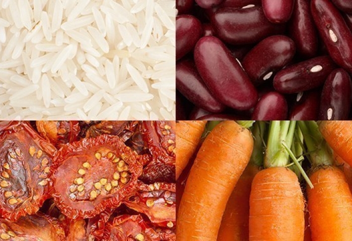 Insalata tricolore di riso basmati