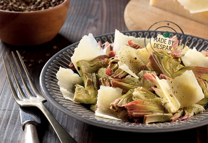 Insalatina di Parmigiano e carciofi