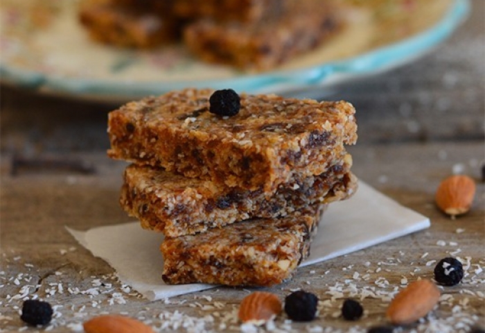 Mini barrette di frutta secca e bacche di Aronia