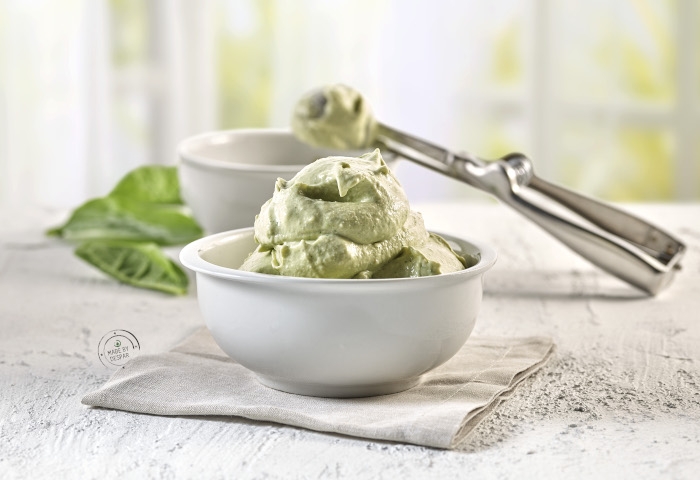 Nana ice cream al latte di cocco e spinacino