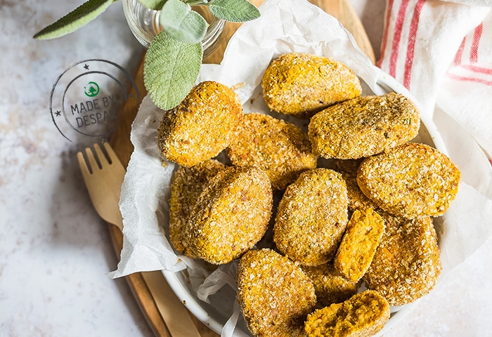 Nuggets di ceci e zucca