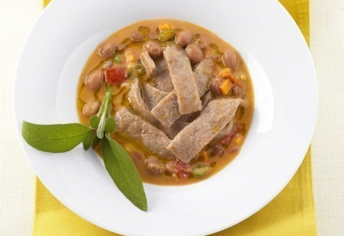 Pasta e fagioli rivisitata