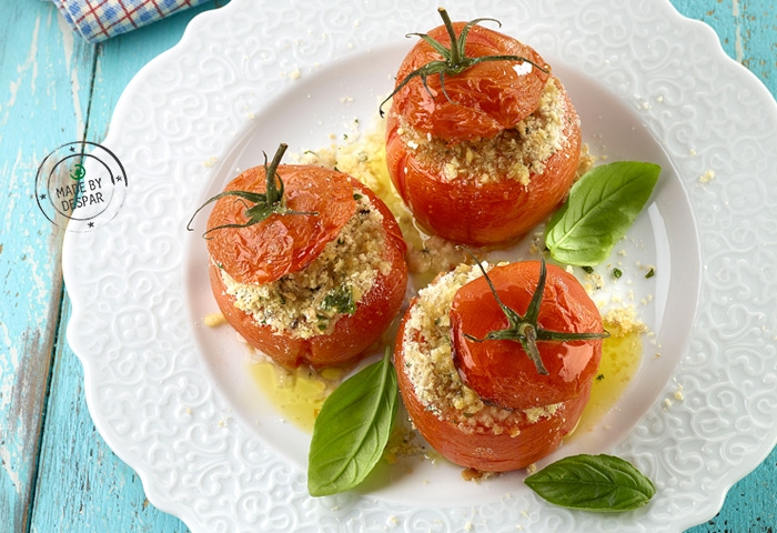 Pomodori ripieni di verdure speziate