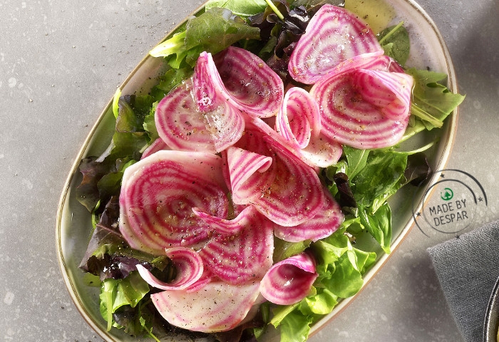 Rape marinate con olio allo zenzero e ginepro