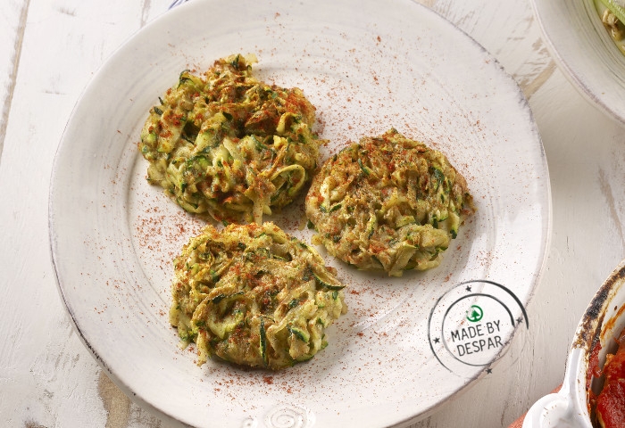 Rosti di zucchine alla paprica